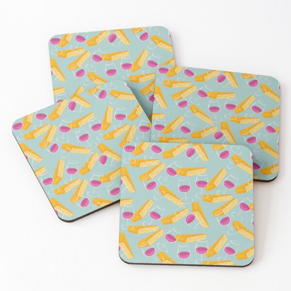 Item preview, Wine & Cheese designed and sold by maddydoodlesoup.