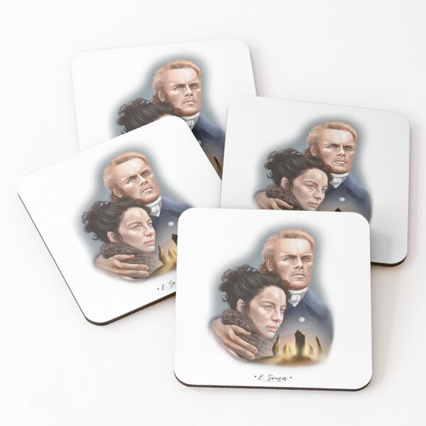 Aperçu de l'œuvre OUTLANDER - CLAIRE ET JAMIE FRASER créée et vendue par E. Sousa.