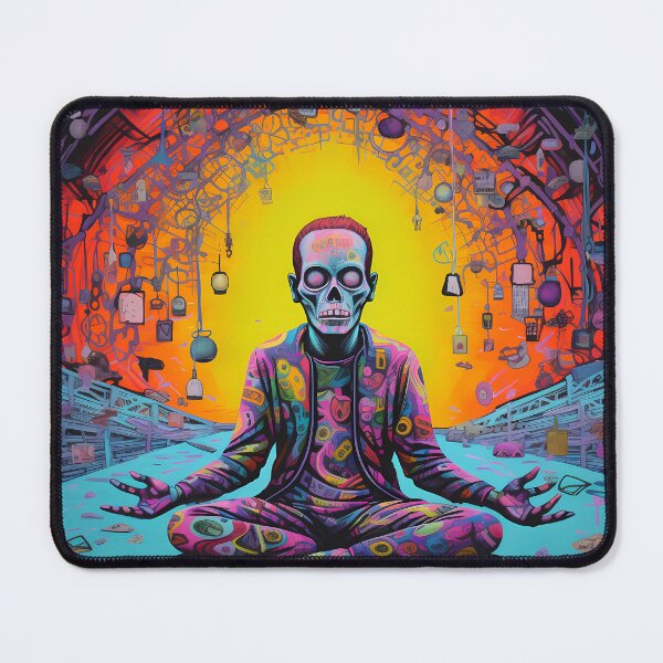 Item preview, Meditation Zombie designed and sold by Klyngzo1916.