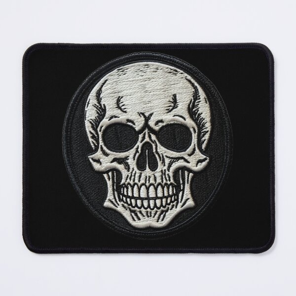 Item preview, Gothic Skull Embroidery Patch III: Dark Style for Rock and Metal Lovers. designed and sold by InsaneLEDP.