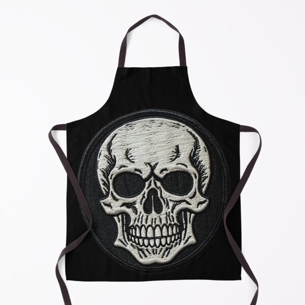 Item preview, Gothic Skull Embroidery Patch III: Dark Style for Rock and Metal Lovers. designed and sold by InsaneLEDP.