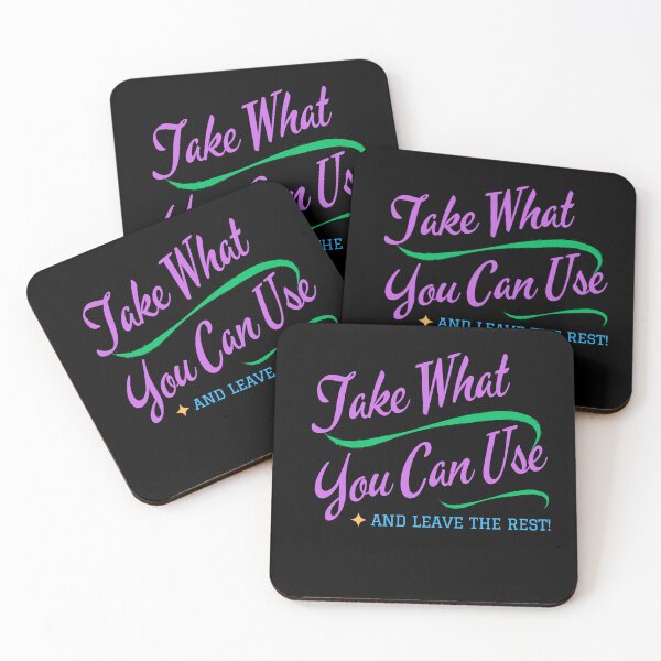 Item preview, Take What You Can Use designed and sold by MiracleROLArt.