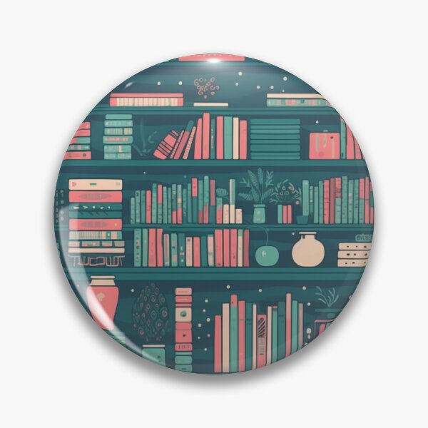 Item preview, Cluttered Teal Book Haven designed and sold by MuseMavenDesign.