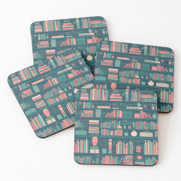Item preview, Cluttered Teal Book Haven designed and sold by MuseMavenDesign.