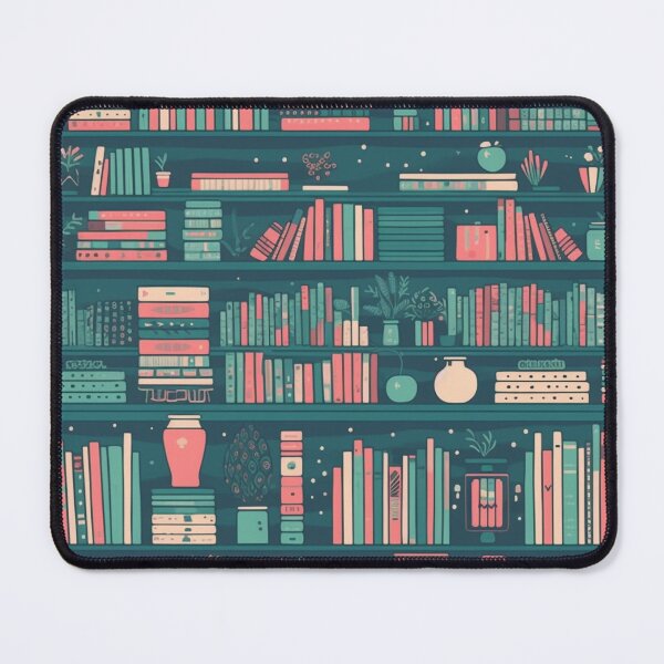 Item preview, Cluttered Teal Book Haven designed and sold by MuseMavenDesign.
