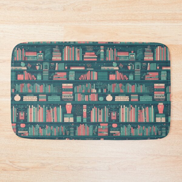 Item preview, Cluttered Teal Book Haven designed and sold by MuseMavenDesign.