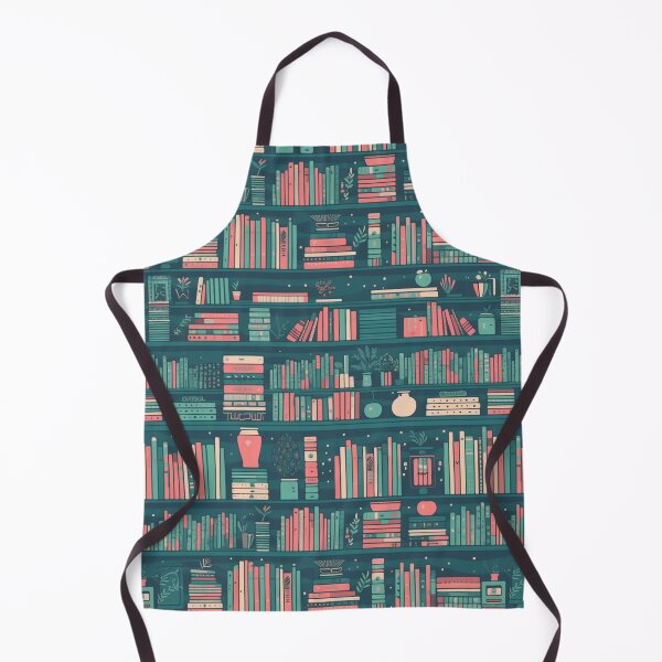 Item preview, Cluttered Teal Book Haven designed and sold by MuseMavenDesign.