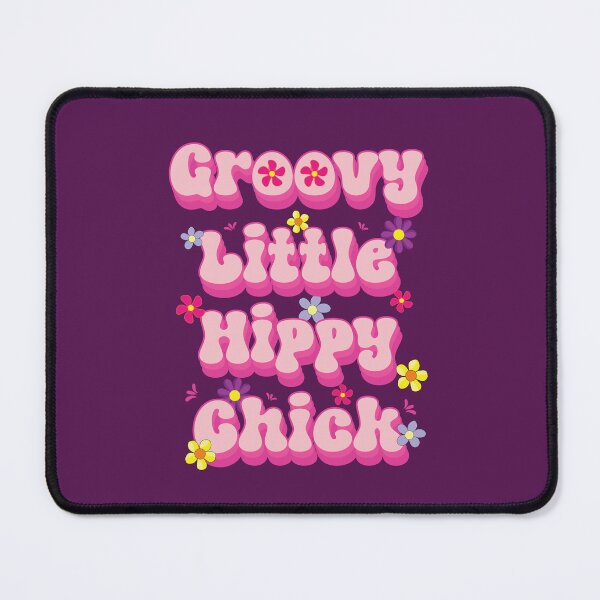 Item preview, Groovy Little Hippy Chick Barbiecore  designed and sold by ittybittyowl.