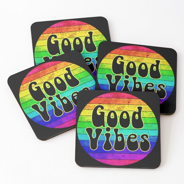 Item preview, Good Vibes Rainbow designed and sold by heartsake.
