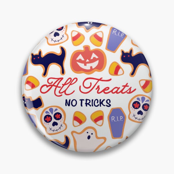 Item preview, All Treats No Tricks Halloween Cookie Design designed and sold by beestonestudio.