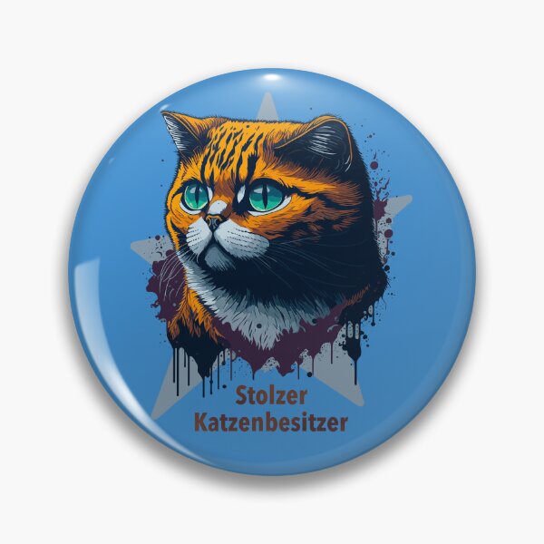 Item preview, Stolzer Katzenbesitzer designed and sold by IcalsaidArt.