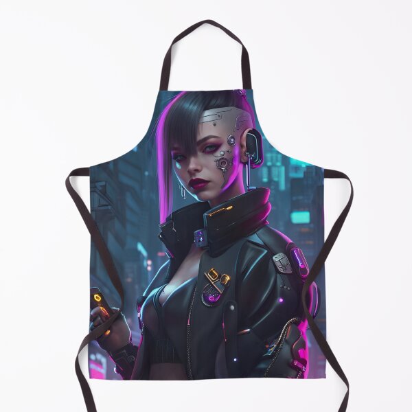 Item preview, CyberpunkGirl #16 designed and sold by Camila Hamdan.