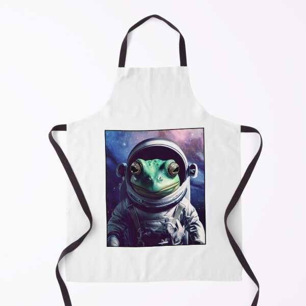 Item preview, Astronaut frog in space designed and sold by GroundhogMs.