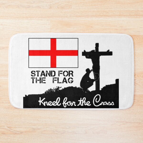 Item preview, Stand For The English Flag Kneel For The Cross colour designed and sold by JonathanR1994.