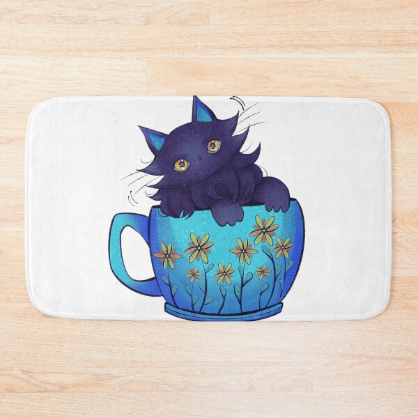 Item preview, Cat in teacup designed and sold by Lemonade-Cat.
