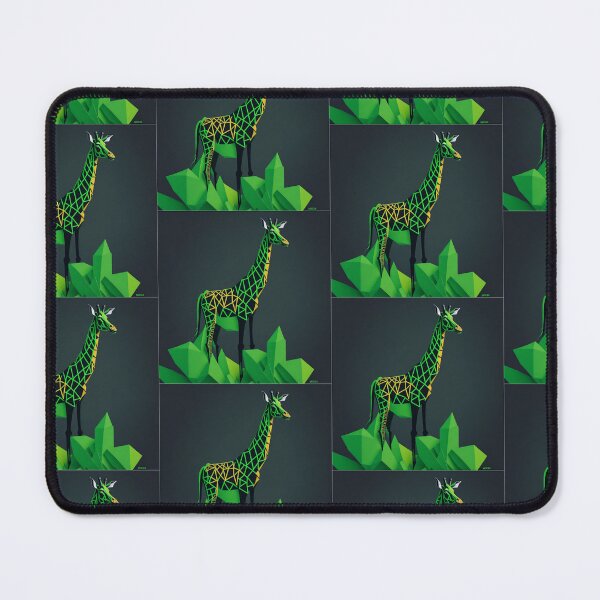 Item preview, Low Poly Giraffe Design Pattern Print  designed and sold by randomtdesigns.
