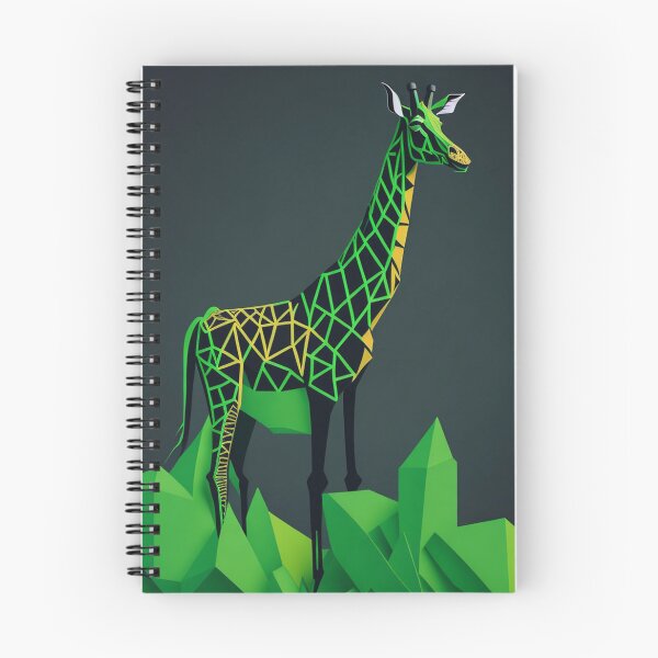 Item preview, Low Poly Giraffe Design Pattern Print  designed and sold by randomtdesigns.