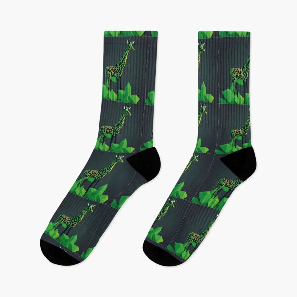 Item preview, Low Poly Giraffe Design Pattern Print  designed and sold by randomtdesigns.