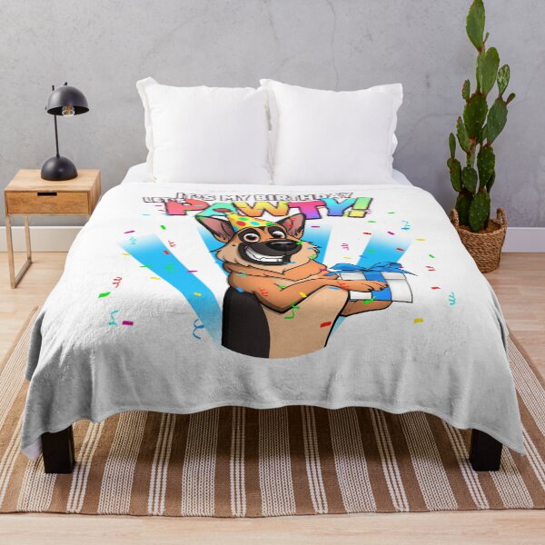 Item preview, It's my birthday Let's pawty German Shepherd Style designed and sold by polygrafix.
