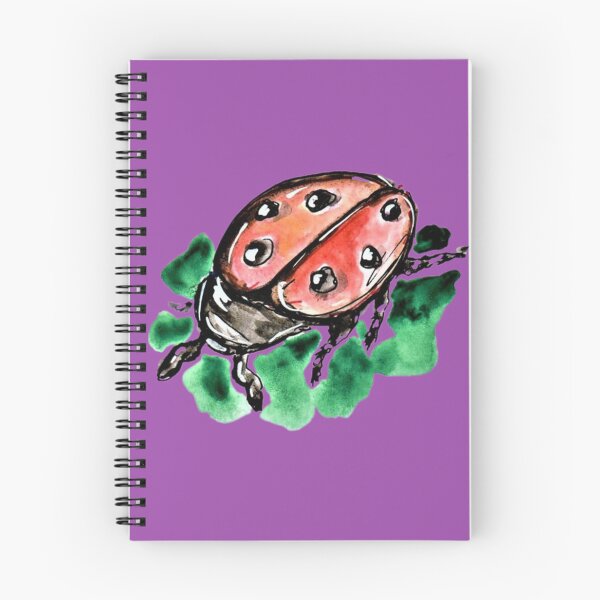 Item preview, Ladybug, watercolor, fine art designed and sold by janianna.