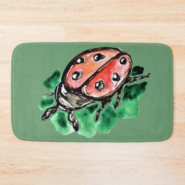 Item preview, Ladybug, watercolor, fine art designed and sold by janianna.