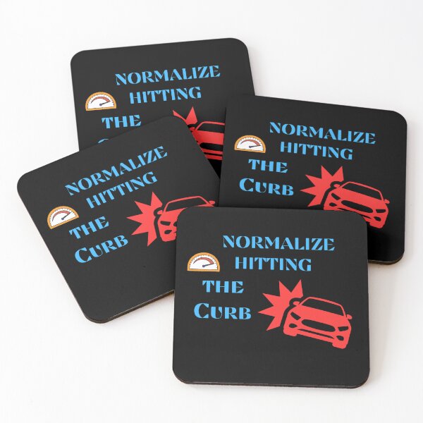 Item preview, normalize hitting the curb  designed and sold by WickyWildLife.