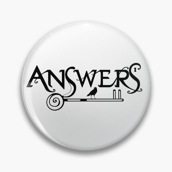 Item preview, Answers Title Sticker designed and sold by zackeoreo.