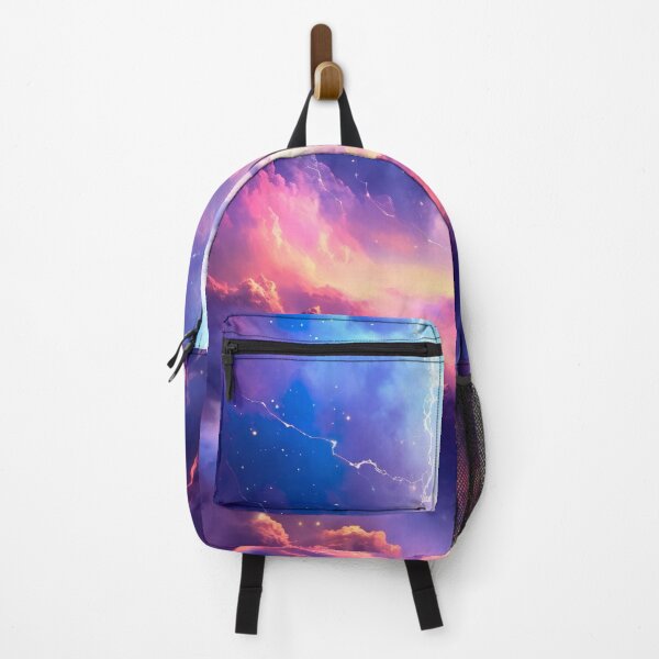 Item preview, Pastel Clouds with Lightning in Space designed and sold by ViidoriImagine.