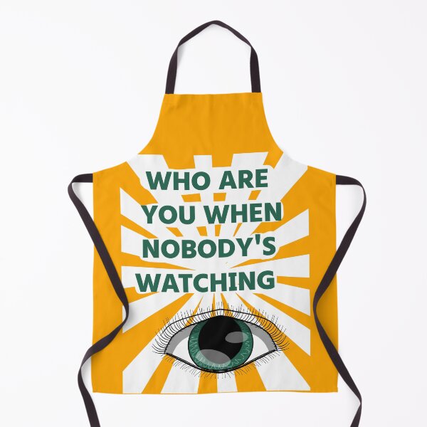 Item preview, who are you when nobody's watching designed and sold by La Loca.