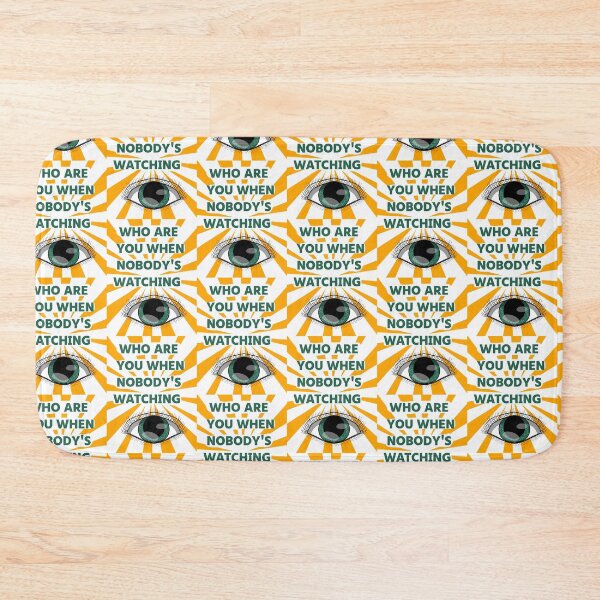 Item preview, who are you when nobody's watching designed and sold by La Loca.