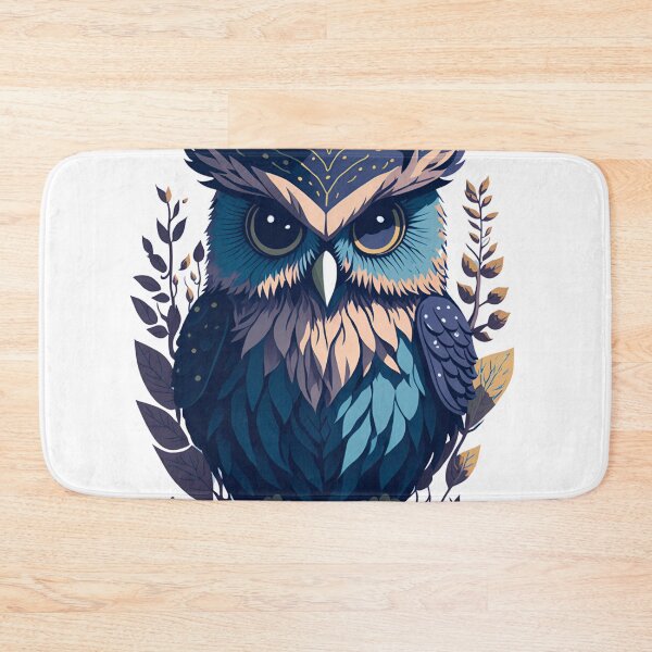 Item preview, black owl cute cartoon designed and sold by HAMDY-art.