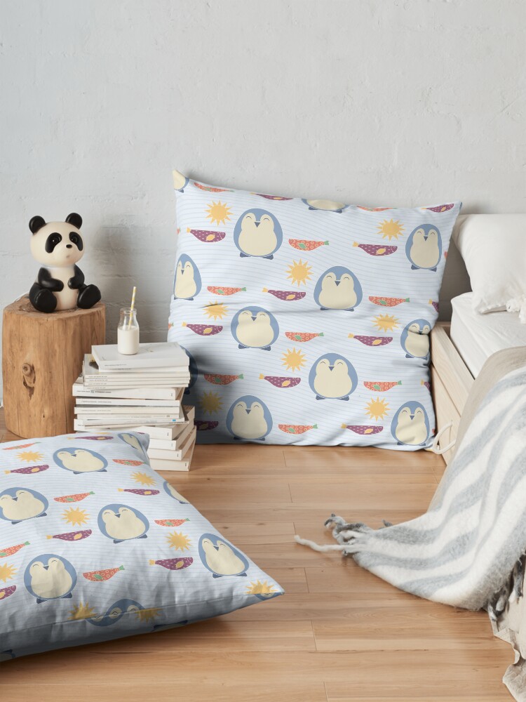 Alternate view of Little Blues Floor Pillow