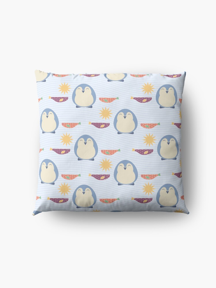 Alternate view of Little Blues Floor Pillow