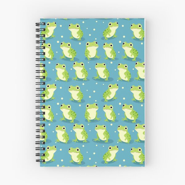 Item preview, Tiled Frog Pattern designed and sold by Comic-Canvas.