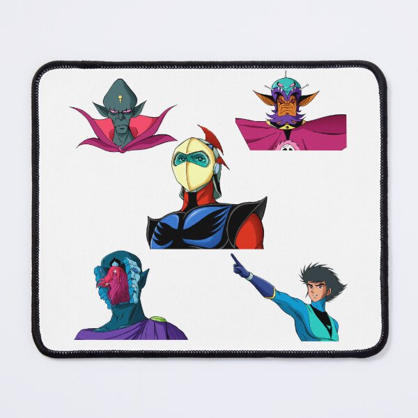 Item preview, Grendizer and Villans designed and sold by Ommik.