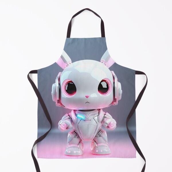 Item preview, cyborg rabbit designed and sold by MagicStudioArt.