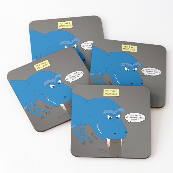 Item preview, T-Rex Grumpy Pants designed and sold by Out to Lunch Cartoons and More.