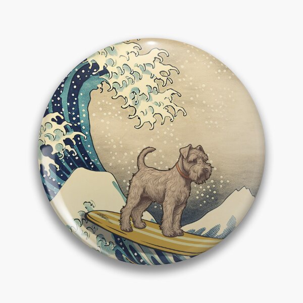 Artikelvorschau, Cesky Terrier Kanagawa Japanese Surfing Wave entworfen und verkauft von rafaeltto.