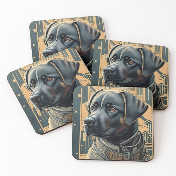 Item preview, Michi - Cyberpunk Labrador- LeiWeiss - designed and sold by LeiWeiss.