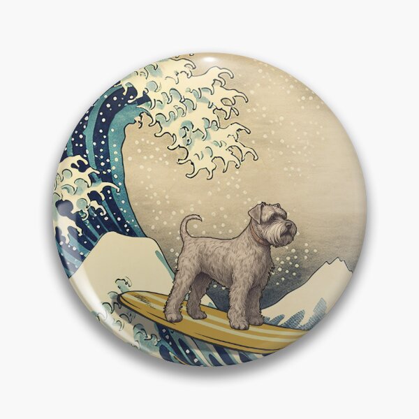 Artikelvorschau, Cesky Terrier Kanagawa Japanese Surfing Wave entworfen und verkauft von rafaeltto.