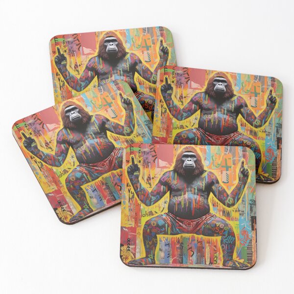 Item preview, Nature's Guardians: Enlightened Gorillas! designed and sold by Klyngzo1916.