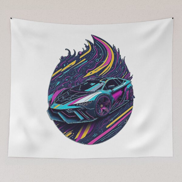Item preview, Cyberpunk Dynamics: Futuristic Sports Car designed and sold by Minpadesign.