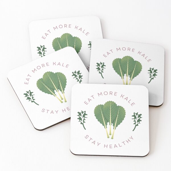 Item preview, Eat More Kale, Vegan, Vegetarian, Food, Green, Vegetables, Hipster, Plant Based, Veggies, Health and Wellness Design designed and sold by Mgibsonphoto.