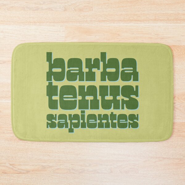 Item preview, Latin Language - Barba Tenus Sapientes - Wise as Far as the Beard designed and sold by Trish Dish.