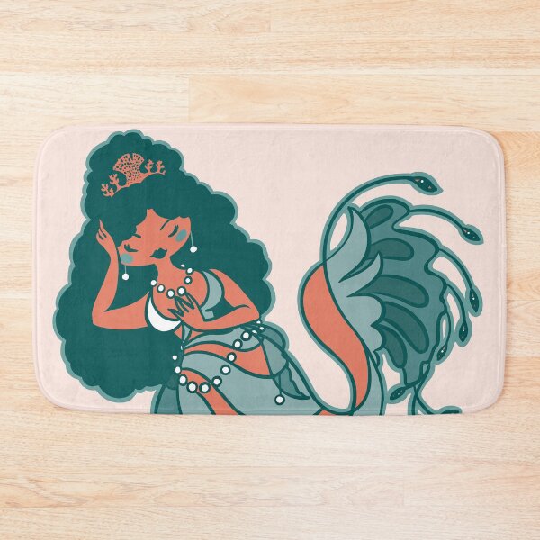 Item preview, Swirly Coral Mermaid  with Tiara designed and sold by RJKpoyp.