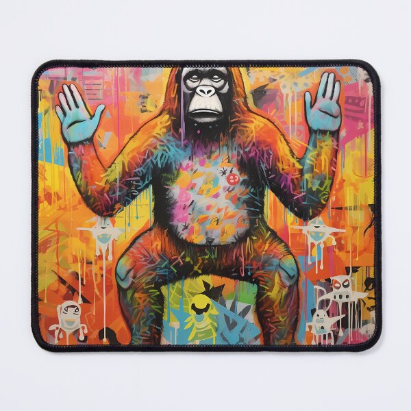 Item preview, Gorilla Hastasana Meditation designed and sold by Klyngzo1916.