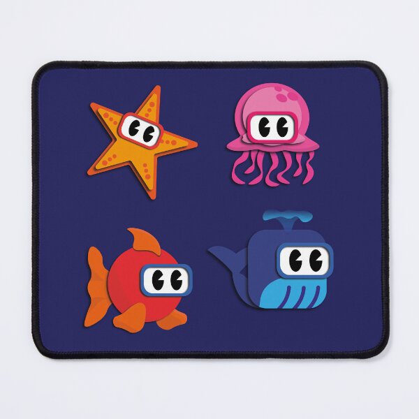 Item preview, Marine animals stickers pack designed and sold by LuisAl1600.
