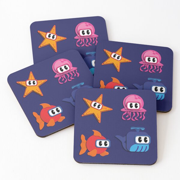 Item preview, Marine animals stickers pack designed and sold by LuisAl1600.