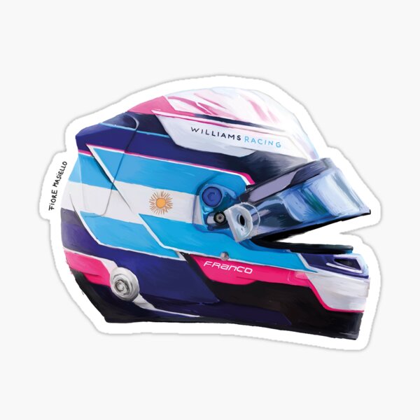 Item preview, Franco Colapinto - Helmet designed and sold by Fiorella Masiello.