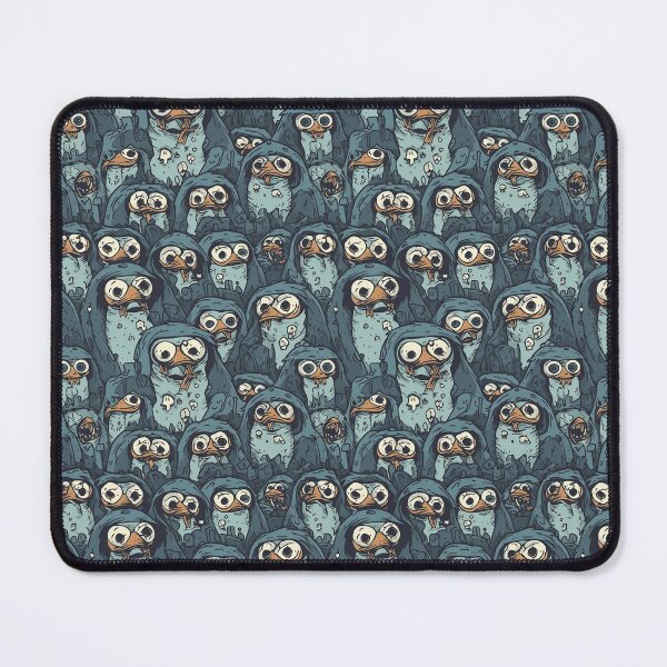 Item preview, Cute Zombie Penguins Tile Pattern designed and sold by Rottopics.